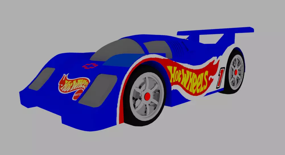 Hot Wheels Sol-Aire CX4 3D model