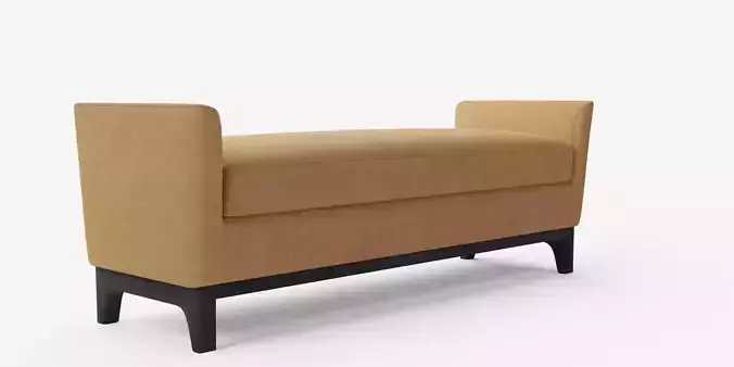 Harvey Leather Bench