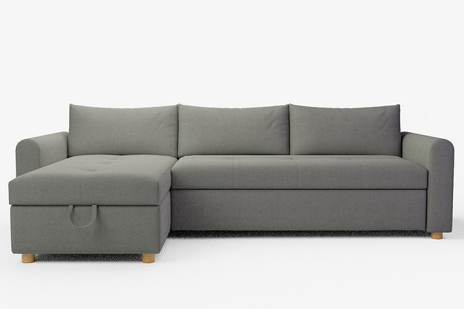 Nordby Reversible Sleeper Sectional 3D model