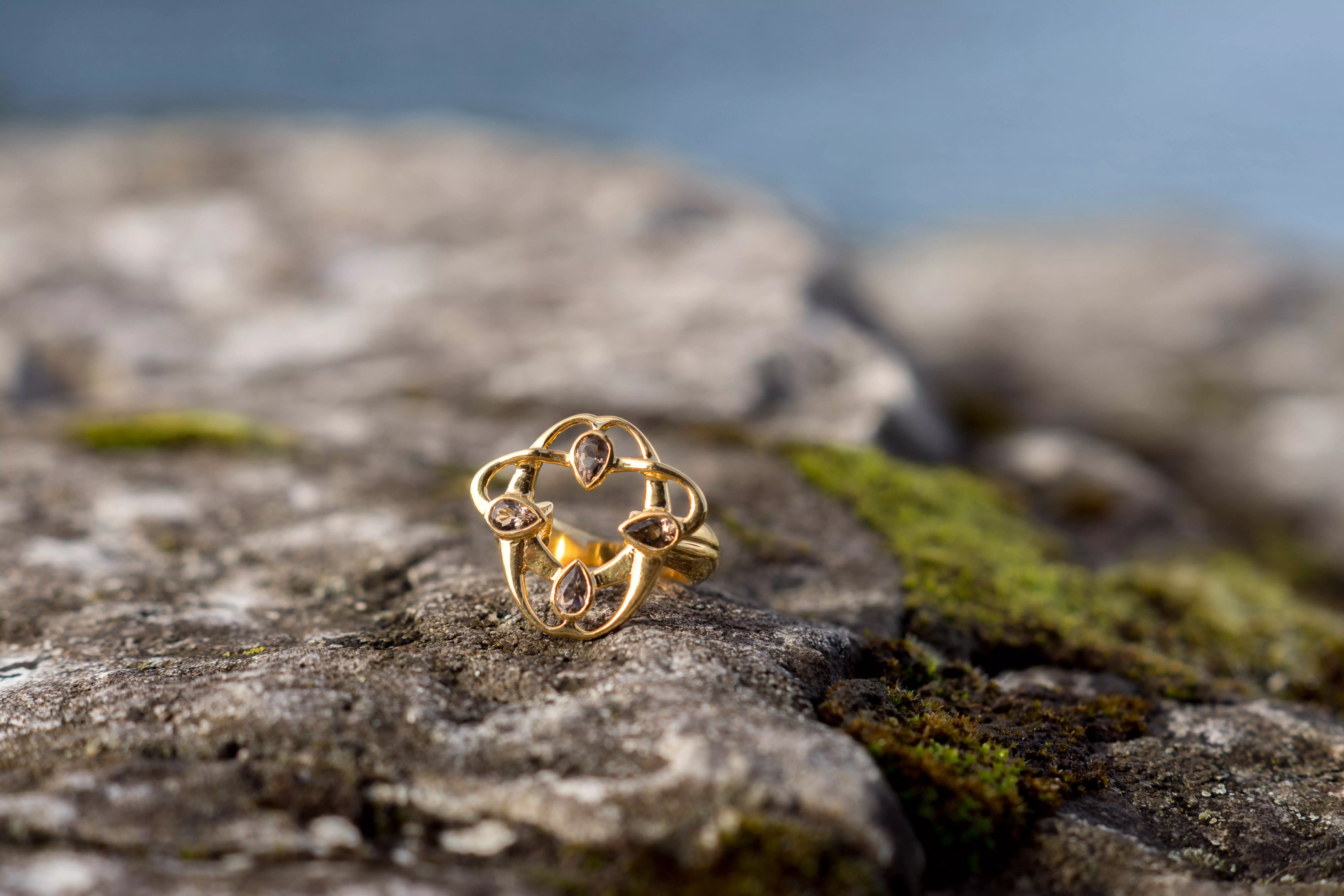 Sapucai Ring 3D Model Architectural Gold 3D print model_0