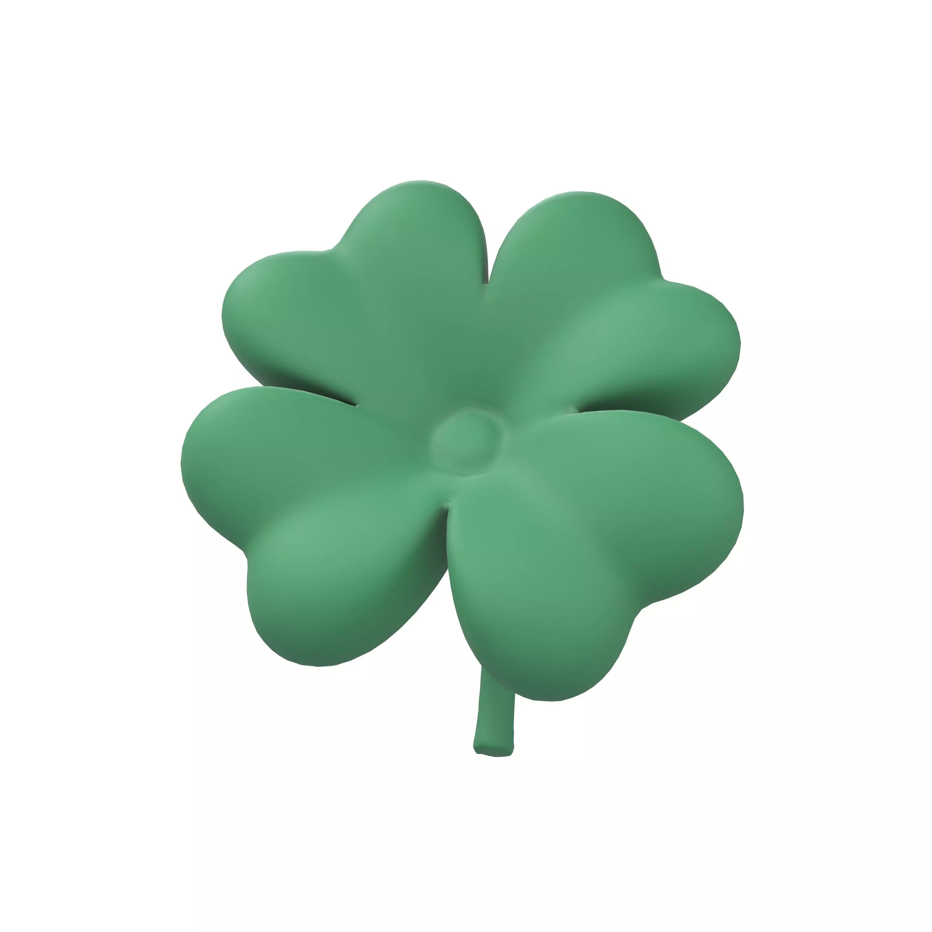 Clover v1 002 Low-poly 3D model