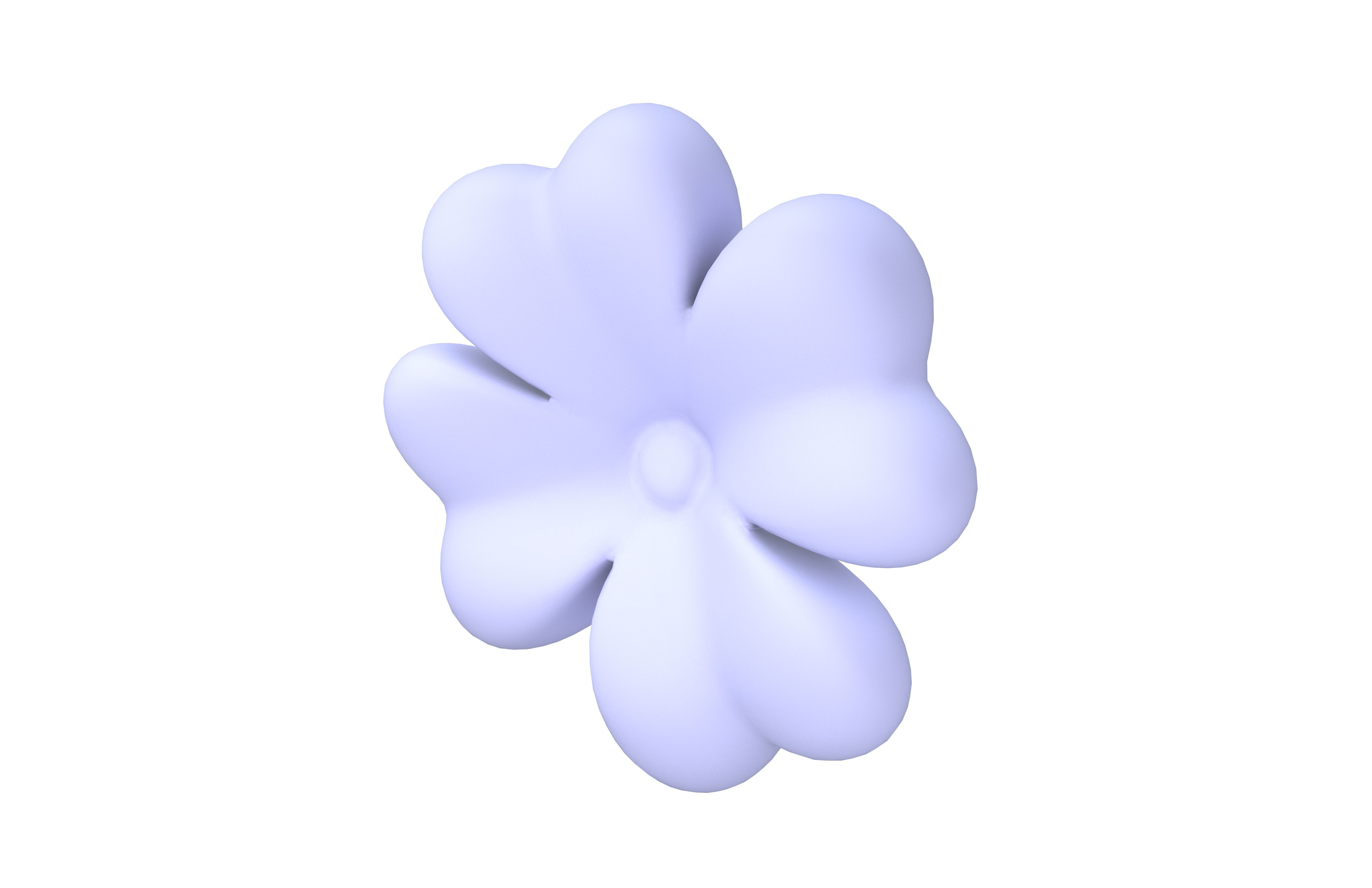 Clover v1 003 Low-poly 3D model_2