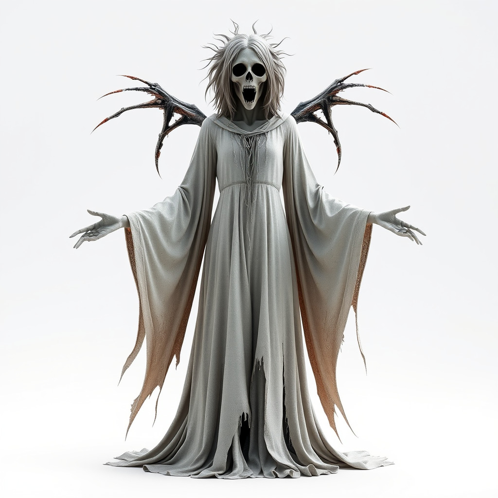 Spectral Ghost Reaper Rigged and Animated D Model Low-poly 3D model_2