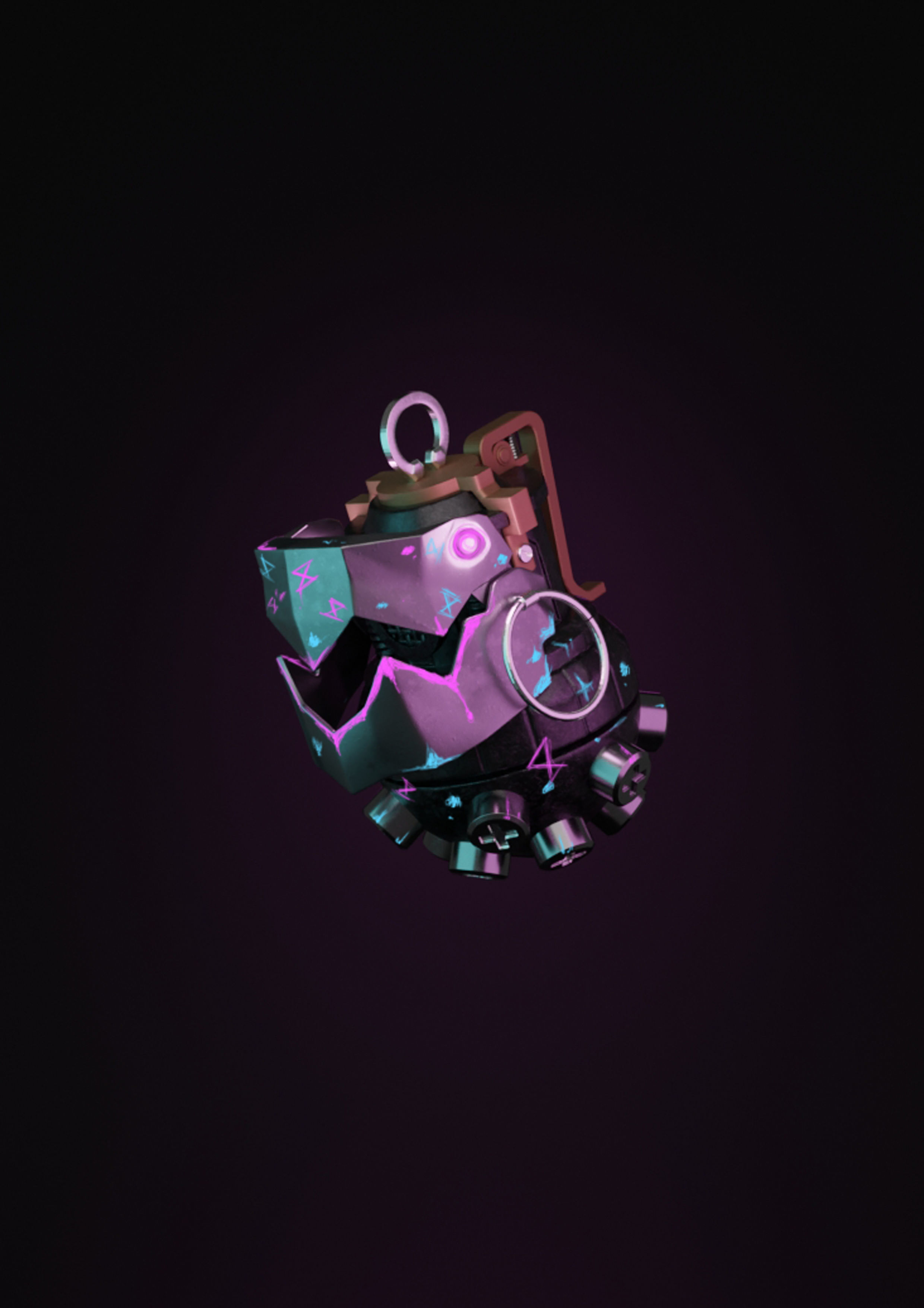 Jinx Chomper 3D print model_5