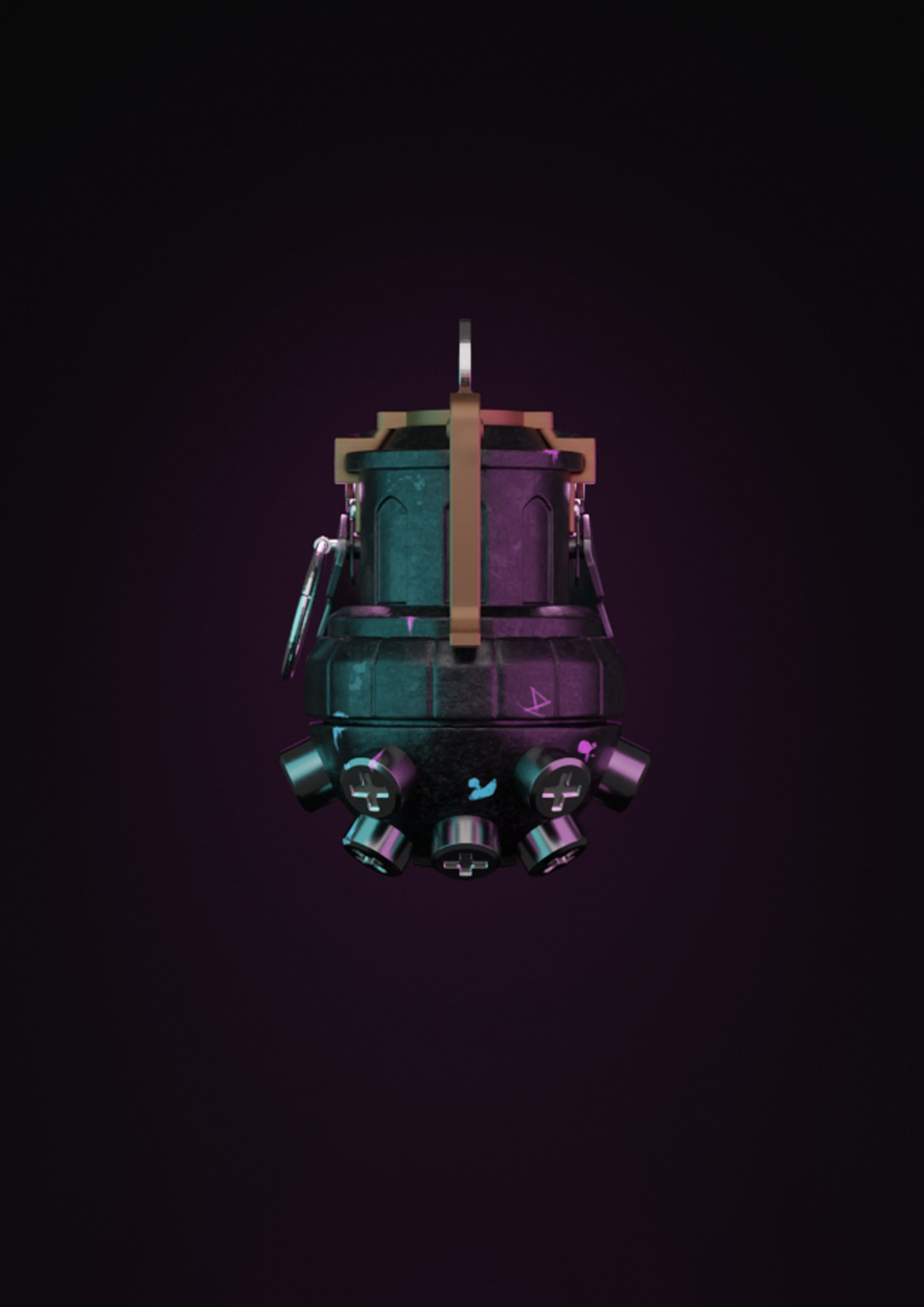 Jinx Chomper 3D print model_3