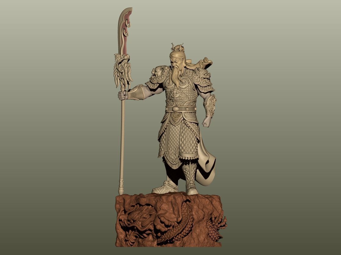 GUAN Yu 3d print model 3D print model_6
