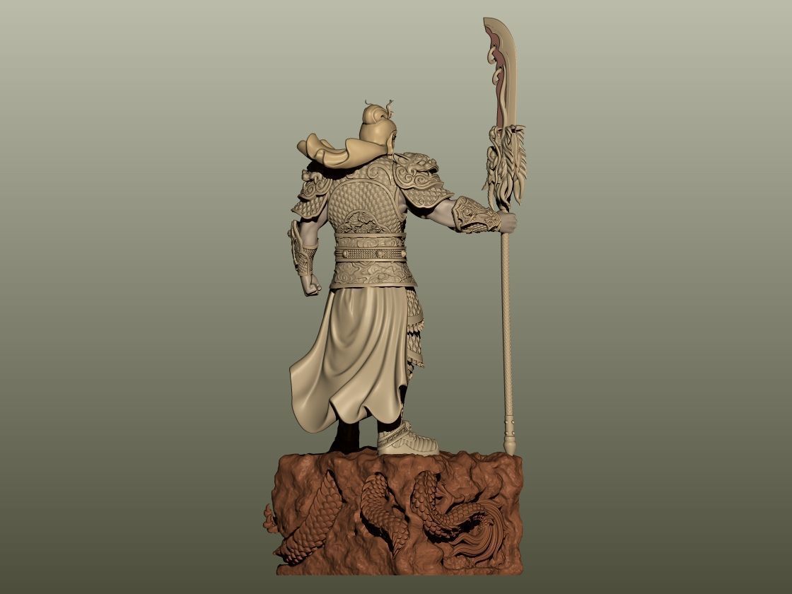 GUAN Yu 3d print model 3D print model_3