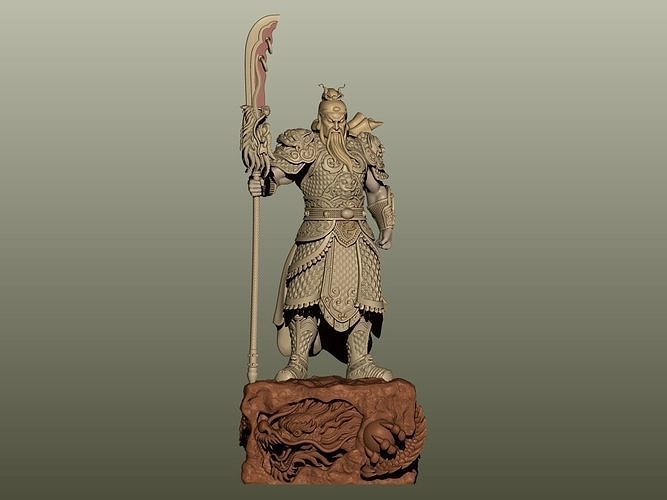 GUAN Yu 3d print model 3D print model