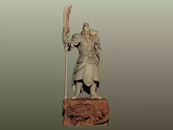 GUAN Yu 3d print model