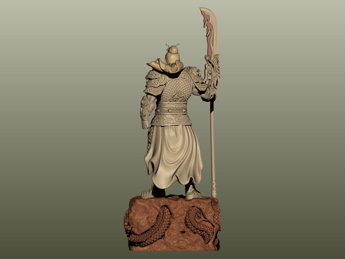 GUAN Yu 3d print model 3D print model_4