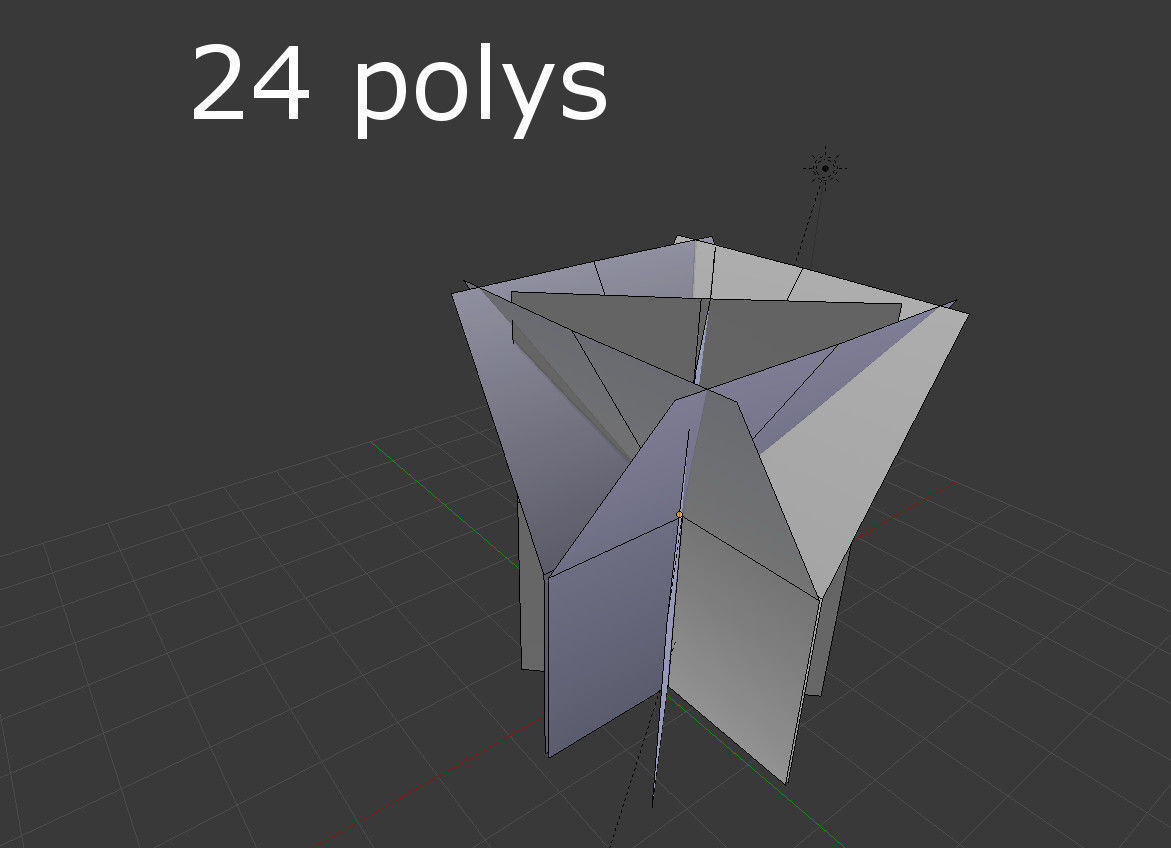 tropical tree 6 Low-poly 3D model_4