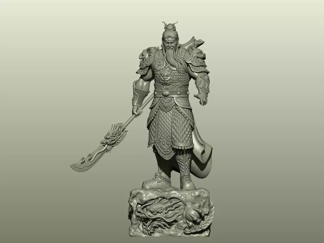 GUAN YU 03 model 3D print model_0