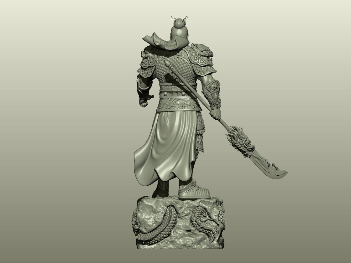 GUAN YU 03 model 3D print model_4