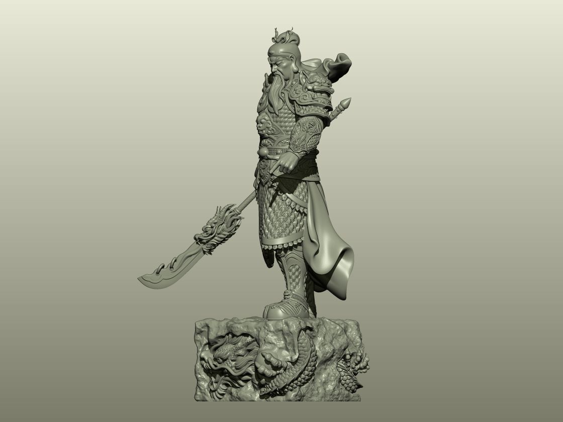 GUAN YU 03 model 3D print model_6