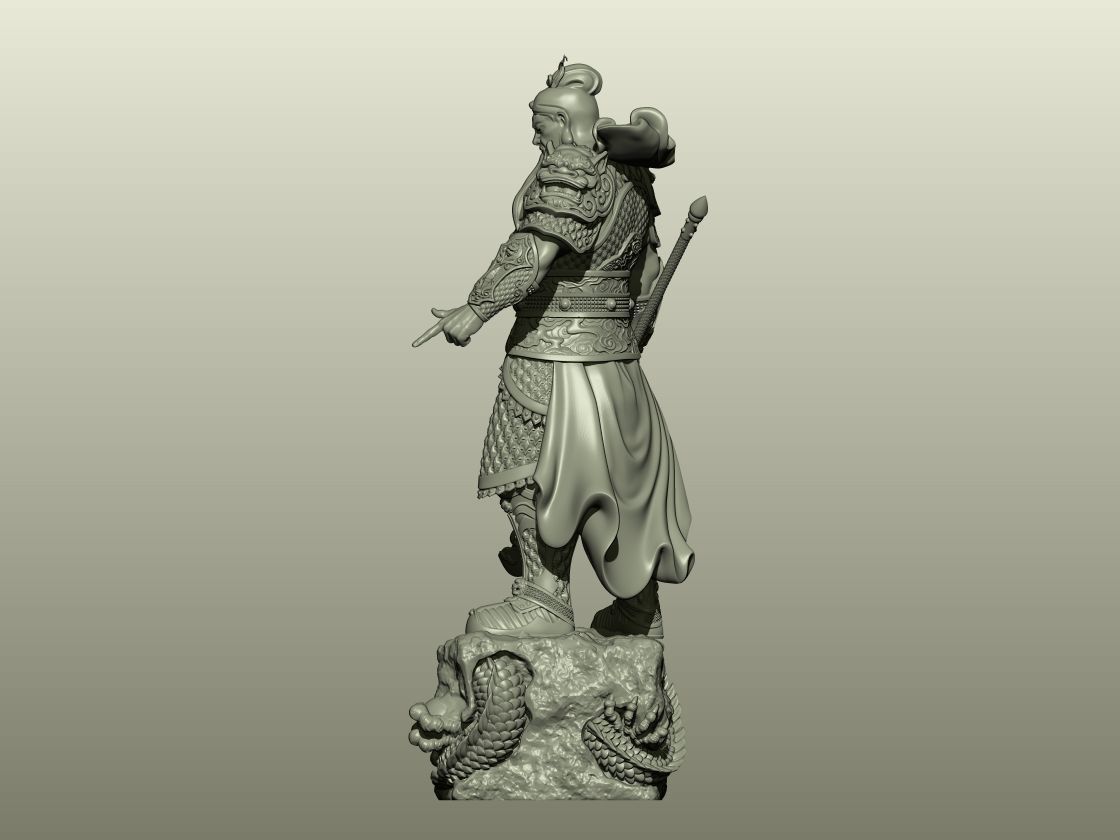 GUAN YU 03 model 3D print model_5