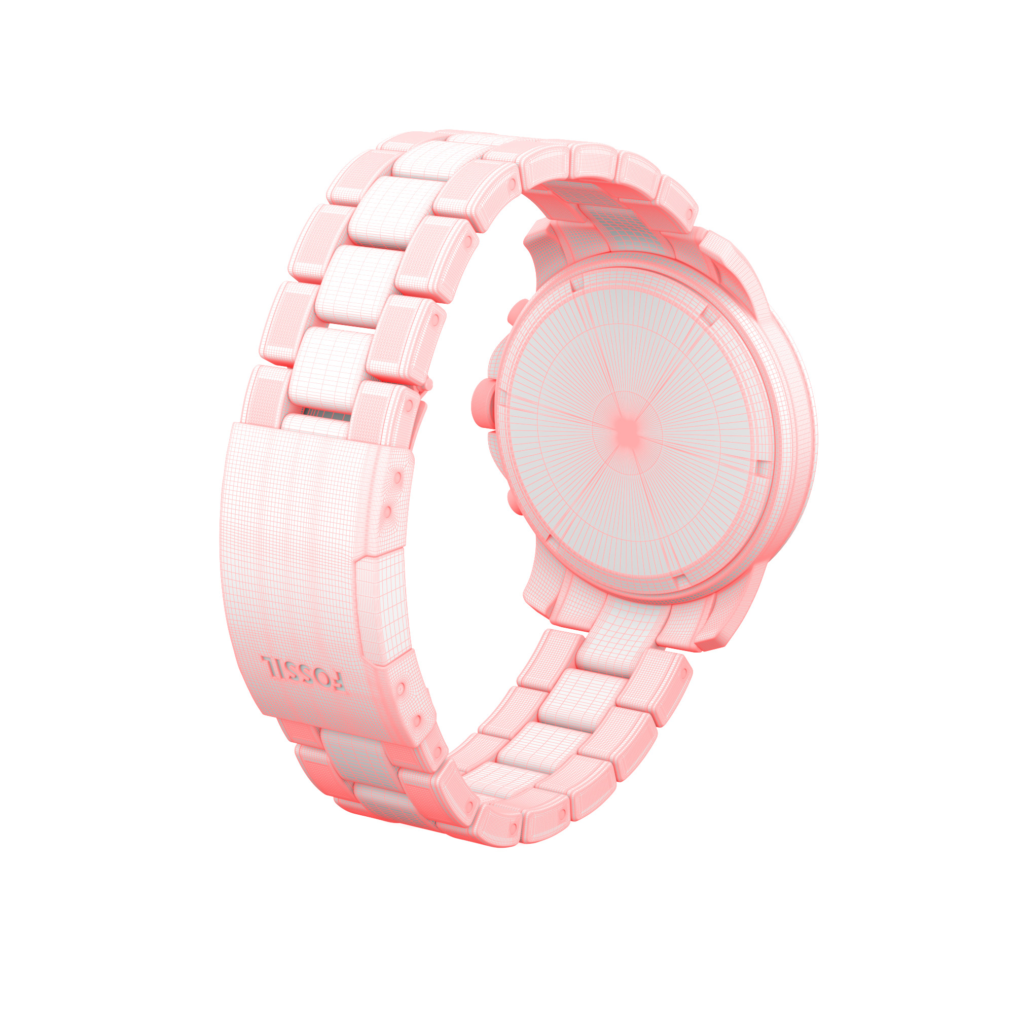 Analog Watch 3D model_9