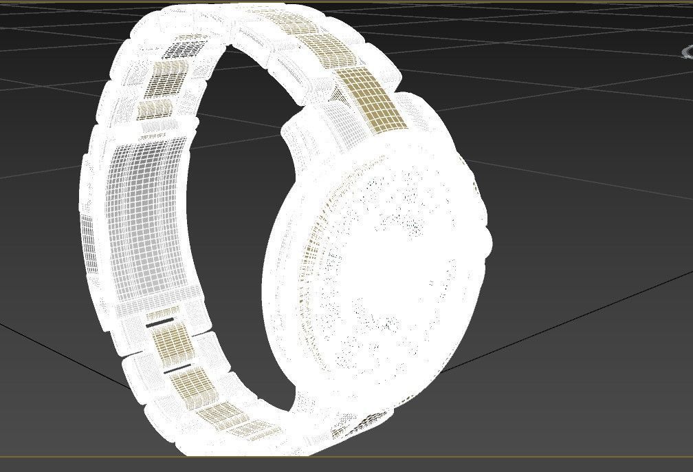 Analog Watch 3D model_16