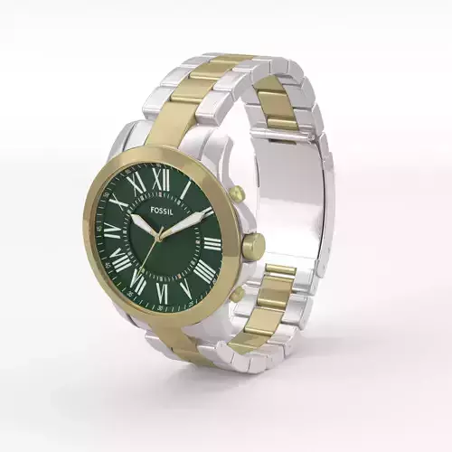 Analog Watch 3D model