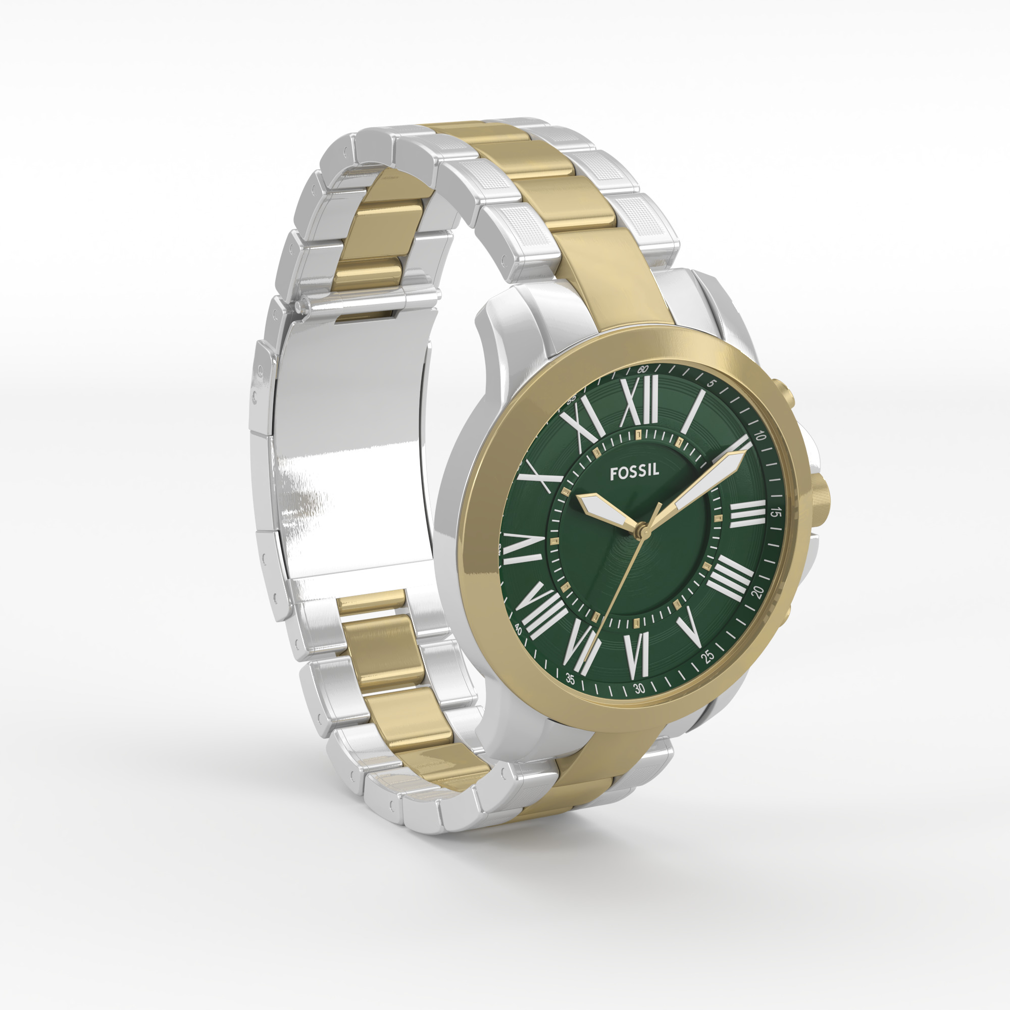 Analog Watch 3D model_2