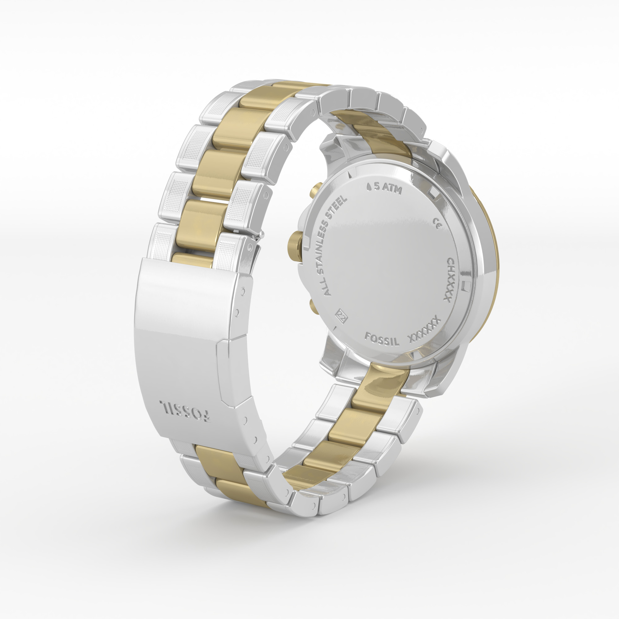 Analog Watch 3D model_7