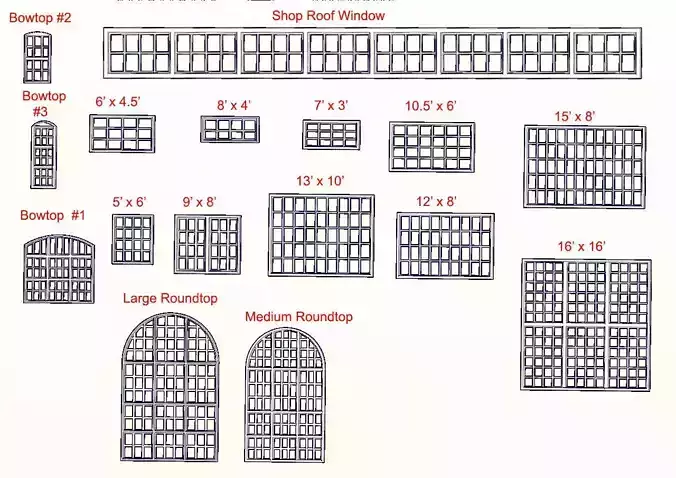 Industrial Window Set 1