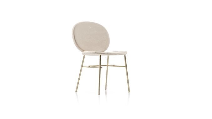 DUME PEDESTAL TABLE by Kelly Wearstler 3D model