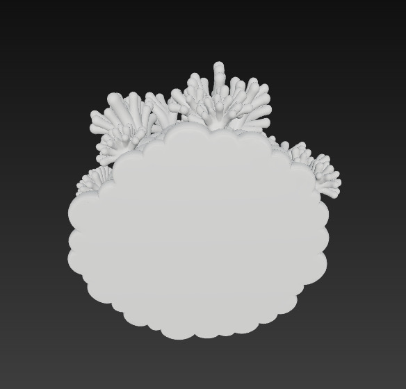 Reef Coral Realistic 3D Model Basic - Low Poly Realistic Low-poly 3D model_20