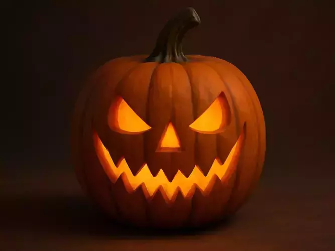 Jack-O-Lantern - Pumpkin 3D print model
