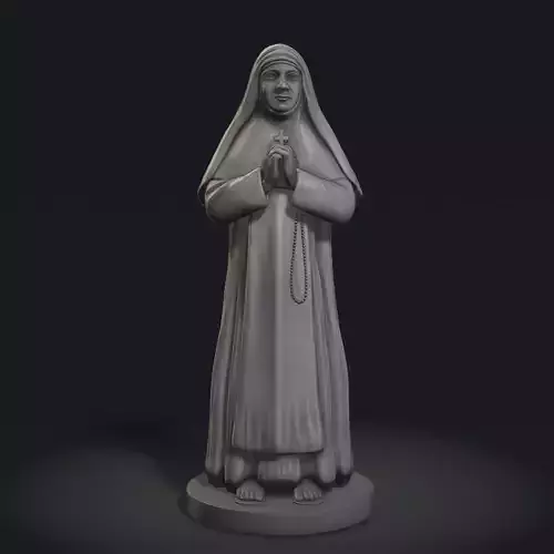 3D model of a Nun
