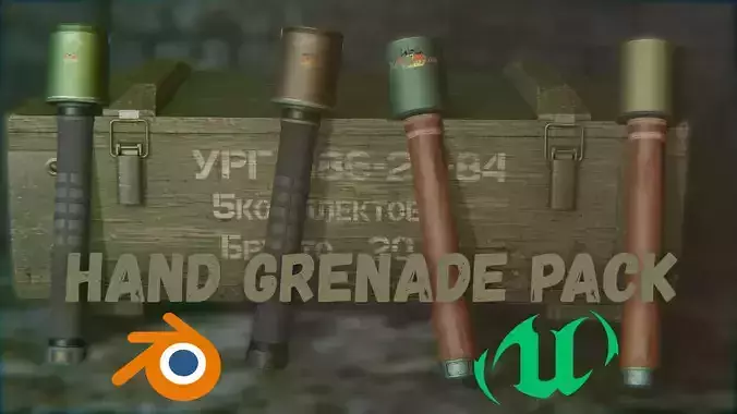 Hand Grenade StielhandGranate type