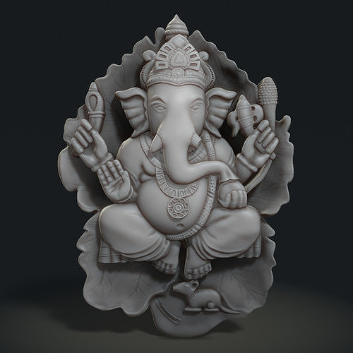 3D model of Ganesha 3D print model
