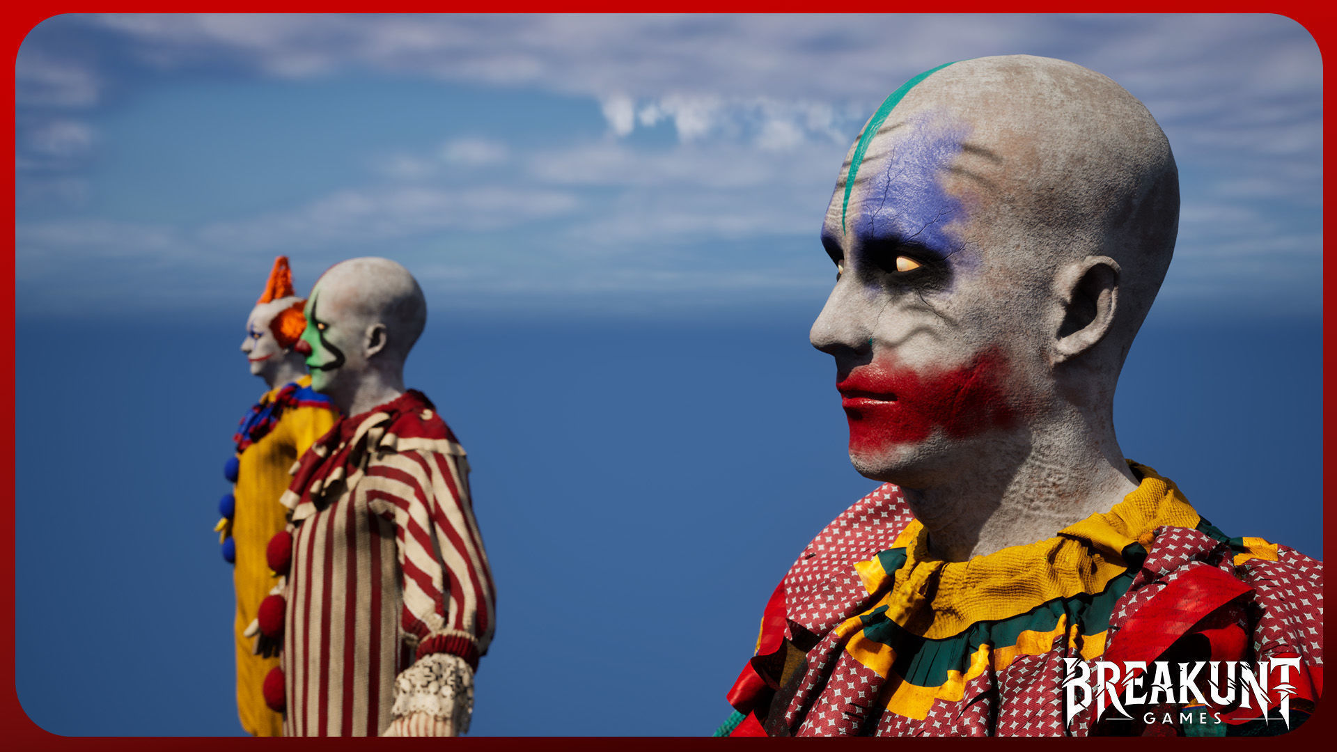 Creepy clown - 3 outfits and 3 assets 3D model_16