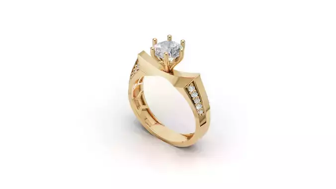 Solitaire Ring 32