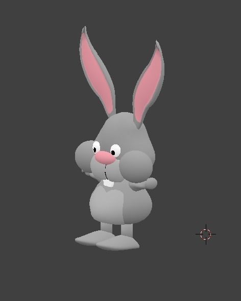 Easter Bunny 3D model_1