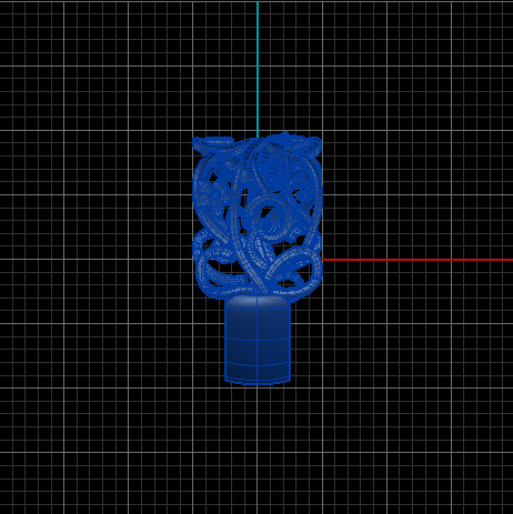Women Ring 3D print model_30