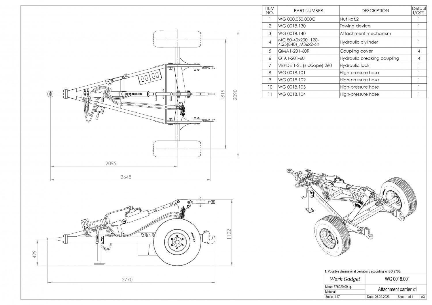 WG 0018 - Attachment carrier 3D model_2