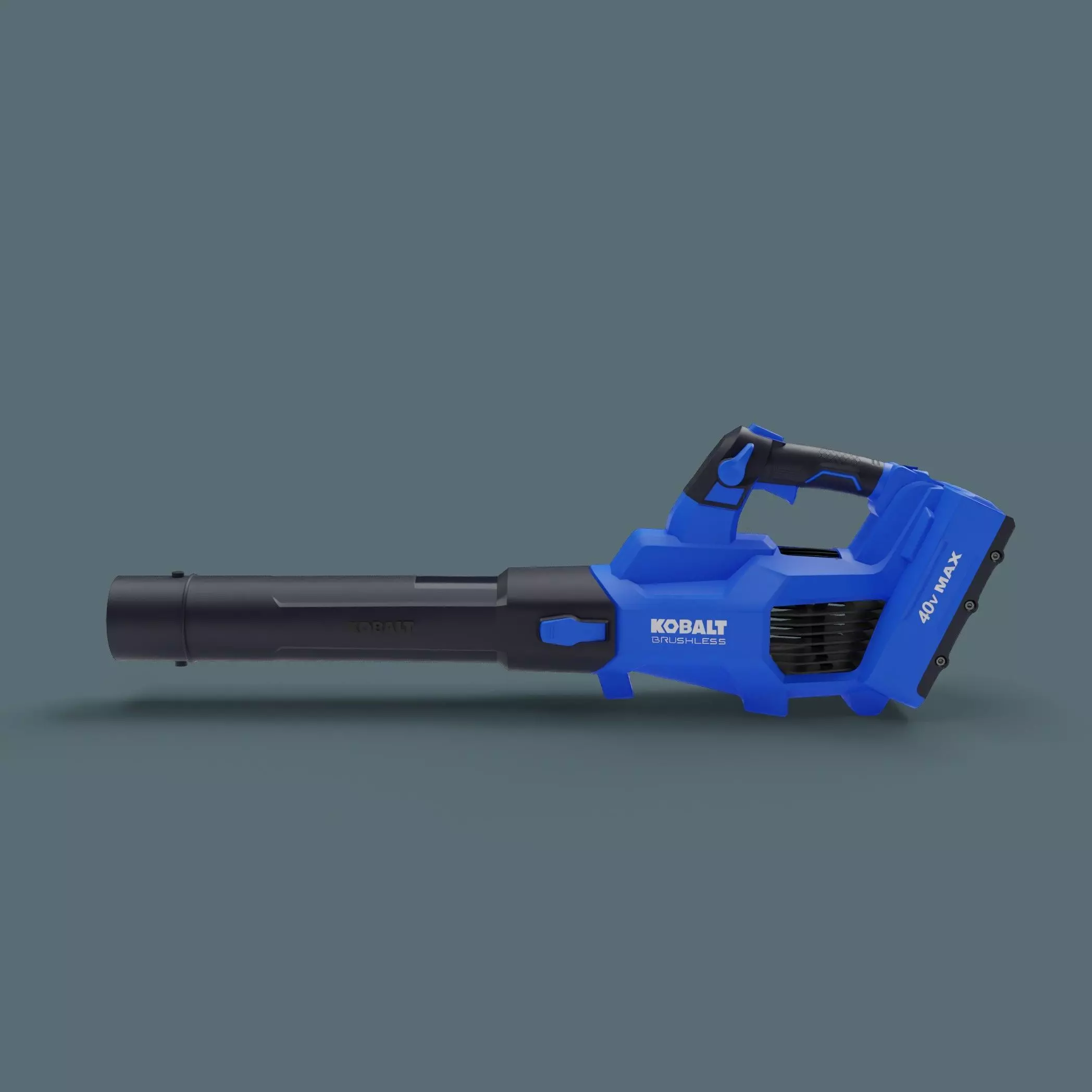 Kobalt 80-volt 630-CFM 140-MPH Battery Handheld Leaf Blower Low-poly 3D model
