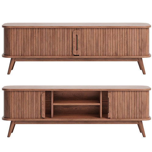 La redoute interieurs sideboard and chest of drawers Wapong set Low-poly 3D model