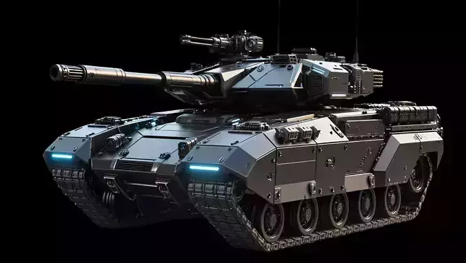 futuristic concept sci-fi design  tank