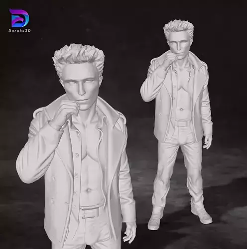 Edward Cullen Twilight Robert Pattinson Figures Custom Action