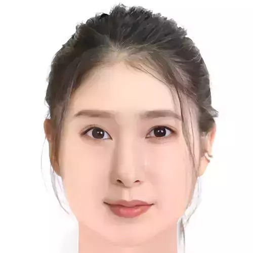 Tao Tsuchiya Head - No Hair - Low poly head for game