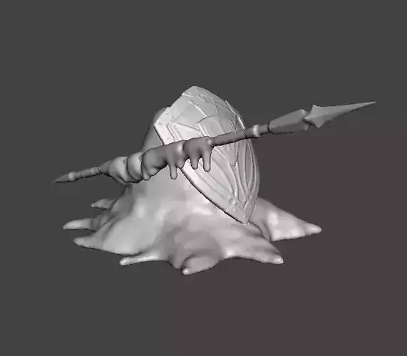 HOPLITE MONSTER MINIATURE MODEL FOR FANTASY GAMES RPG DND