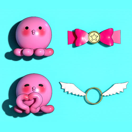 Takopi Free 3D model