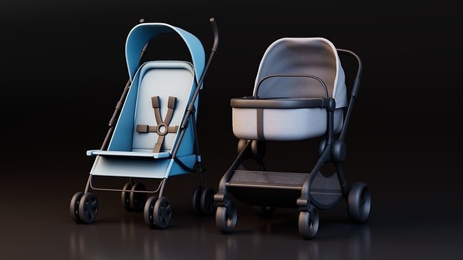 Baby Carriage 3D model
