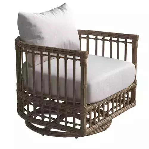 Newport Barrel Swivel Chair Summer Classics