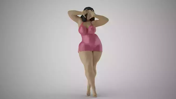 Woman Life Motto 3 3D print model