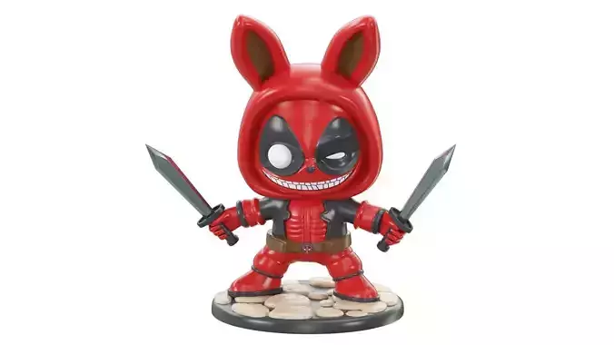 LABUBU Deadpool 