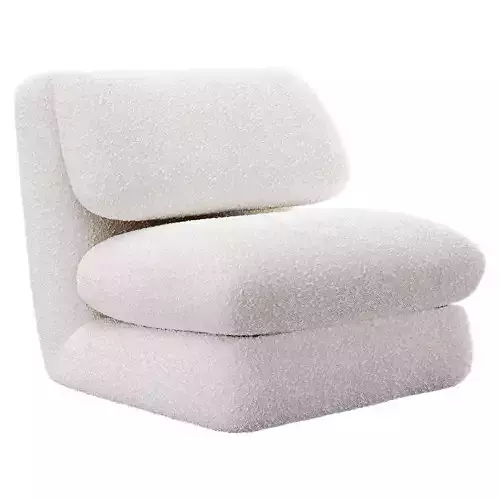 Armchair Bean Bag Low-poly 3D model