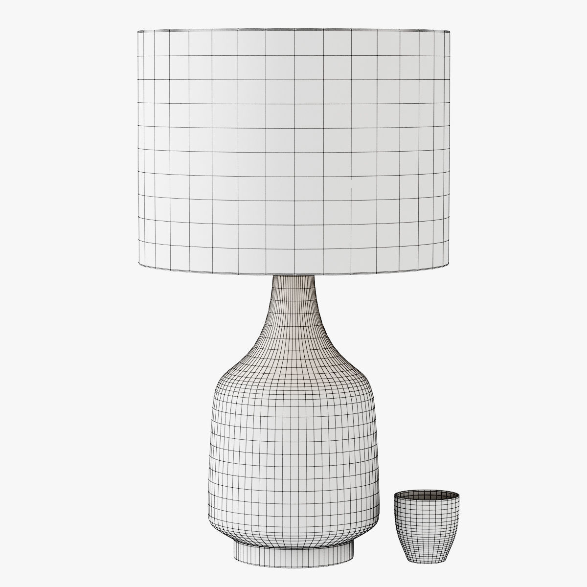 Morten Table Lamp 3D model_3