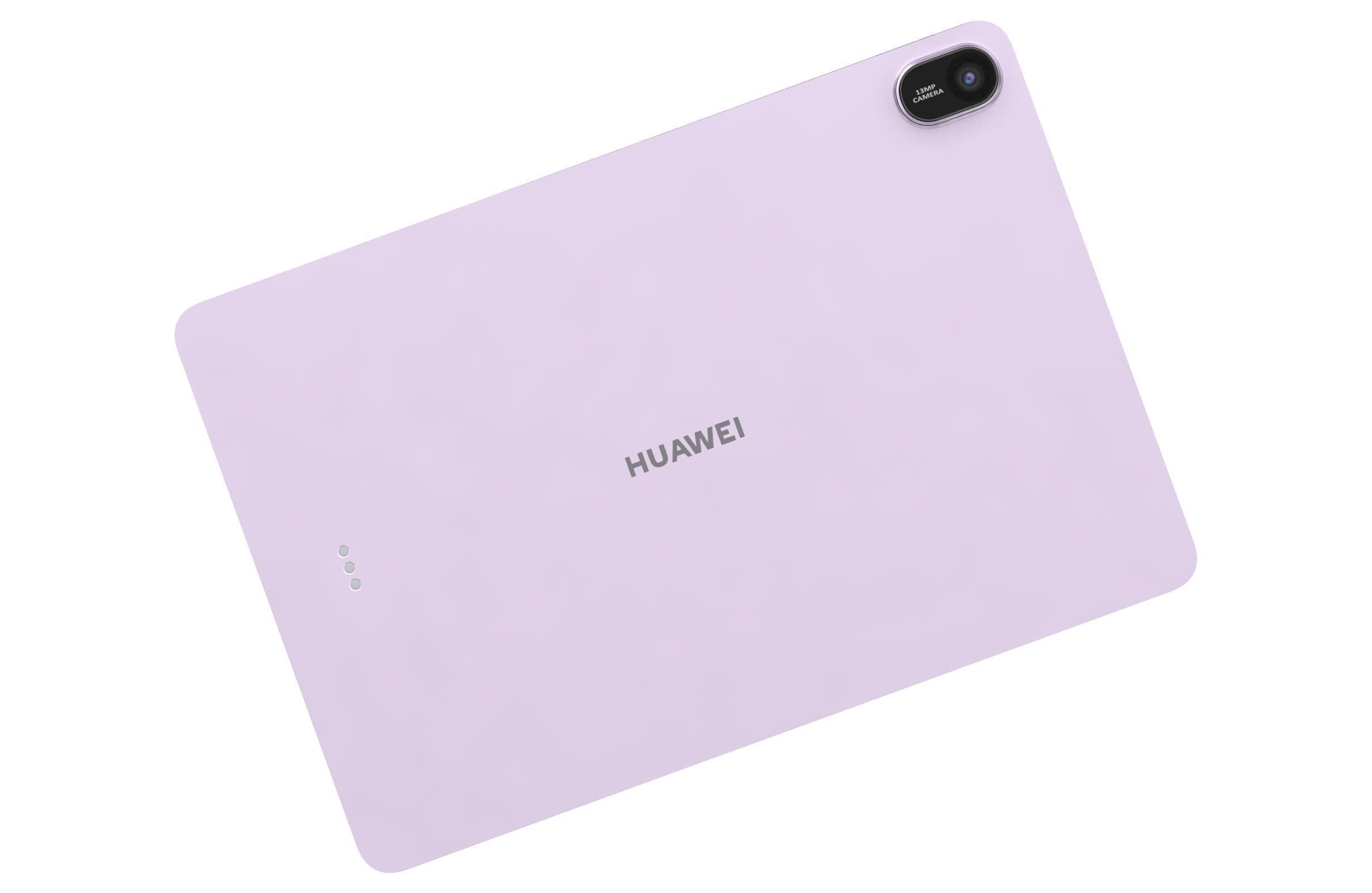 Huawei MatePad 11 5 2025 Specs Violet Low-poly 3D model_11
